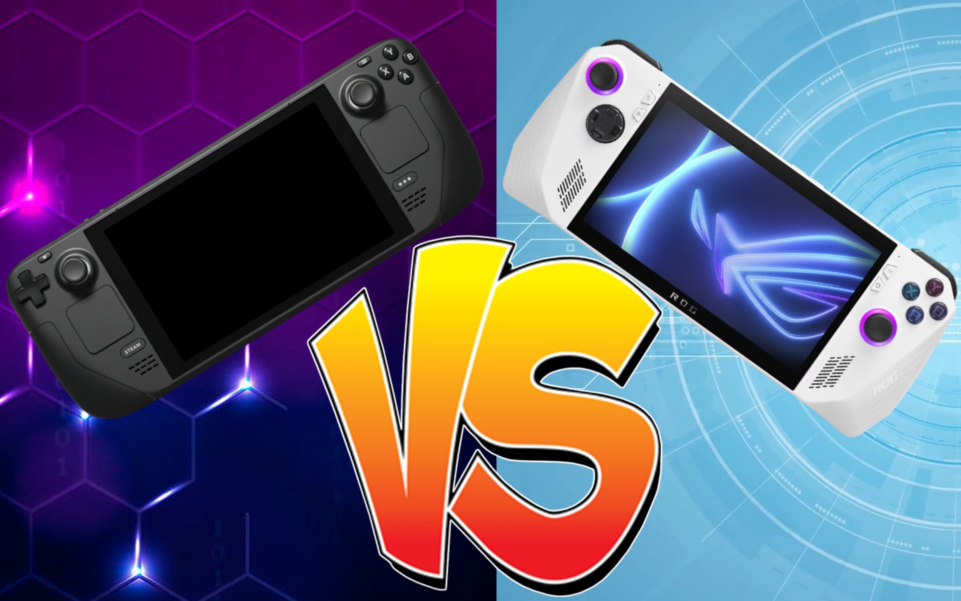 Asus ROG Ally vs Steam Deck: can powerful new tech deliver a game-changing  handheld?