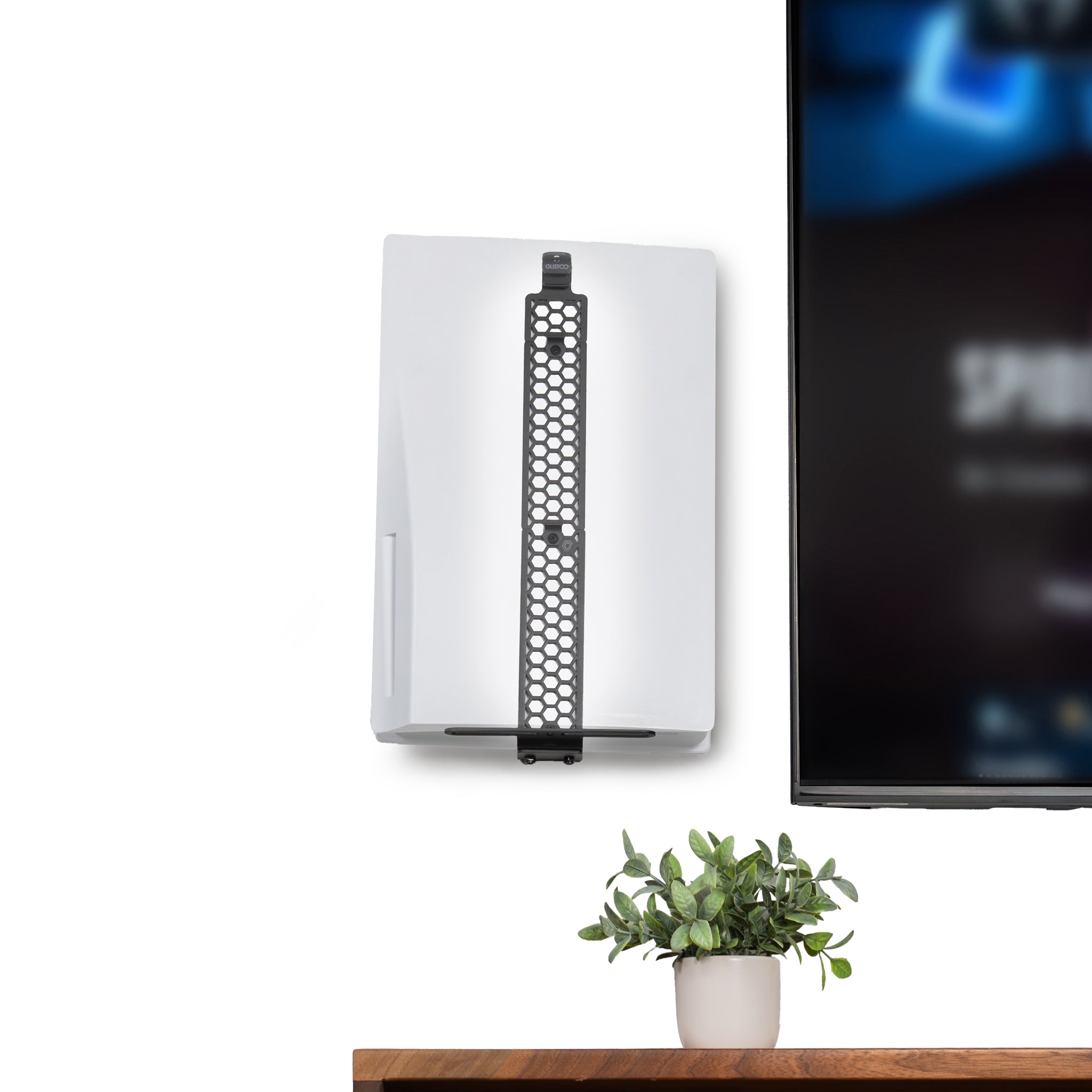 Glistco Steel - Wall Mount for PS5 (All Consoles)
