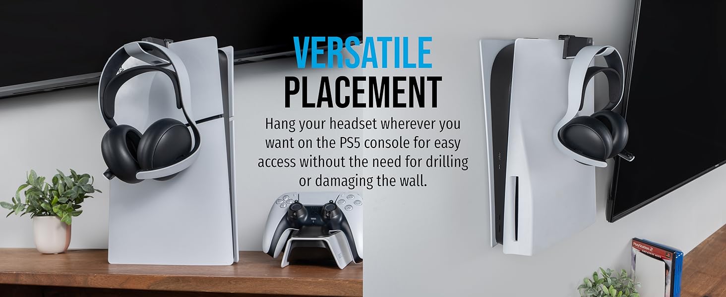 Headset Hook Compatible With Sony Pulse