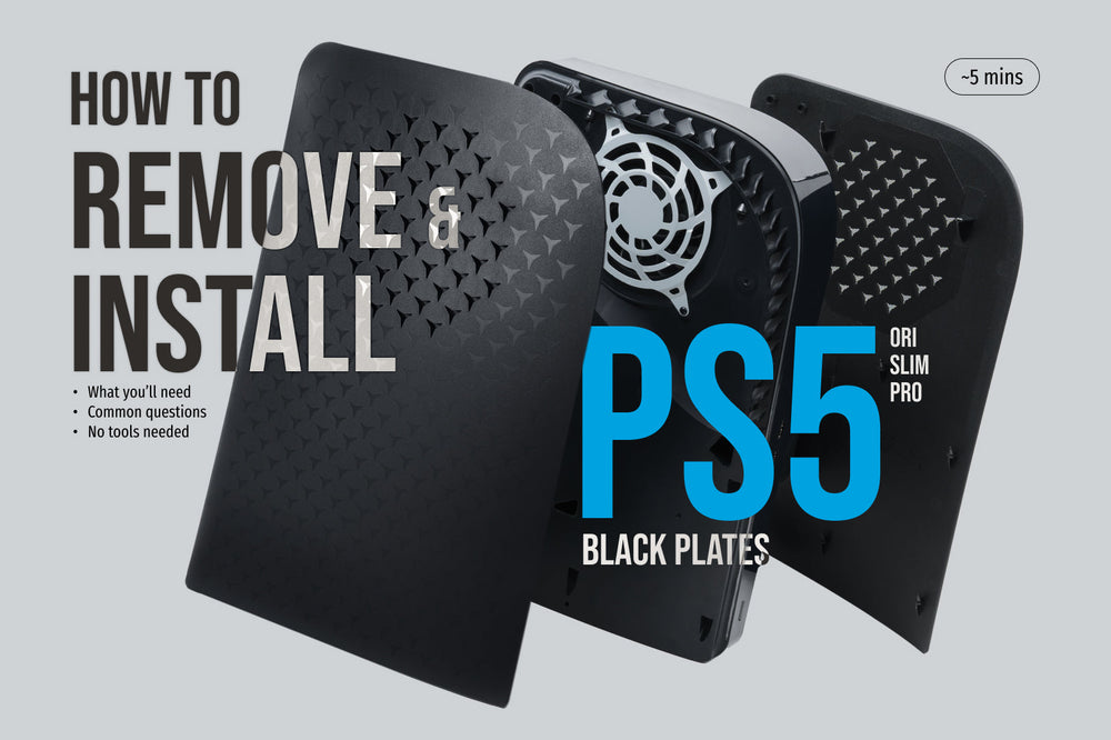How to Remove and Install PS5 Plates (Original, Slim & Pro)