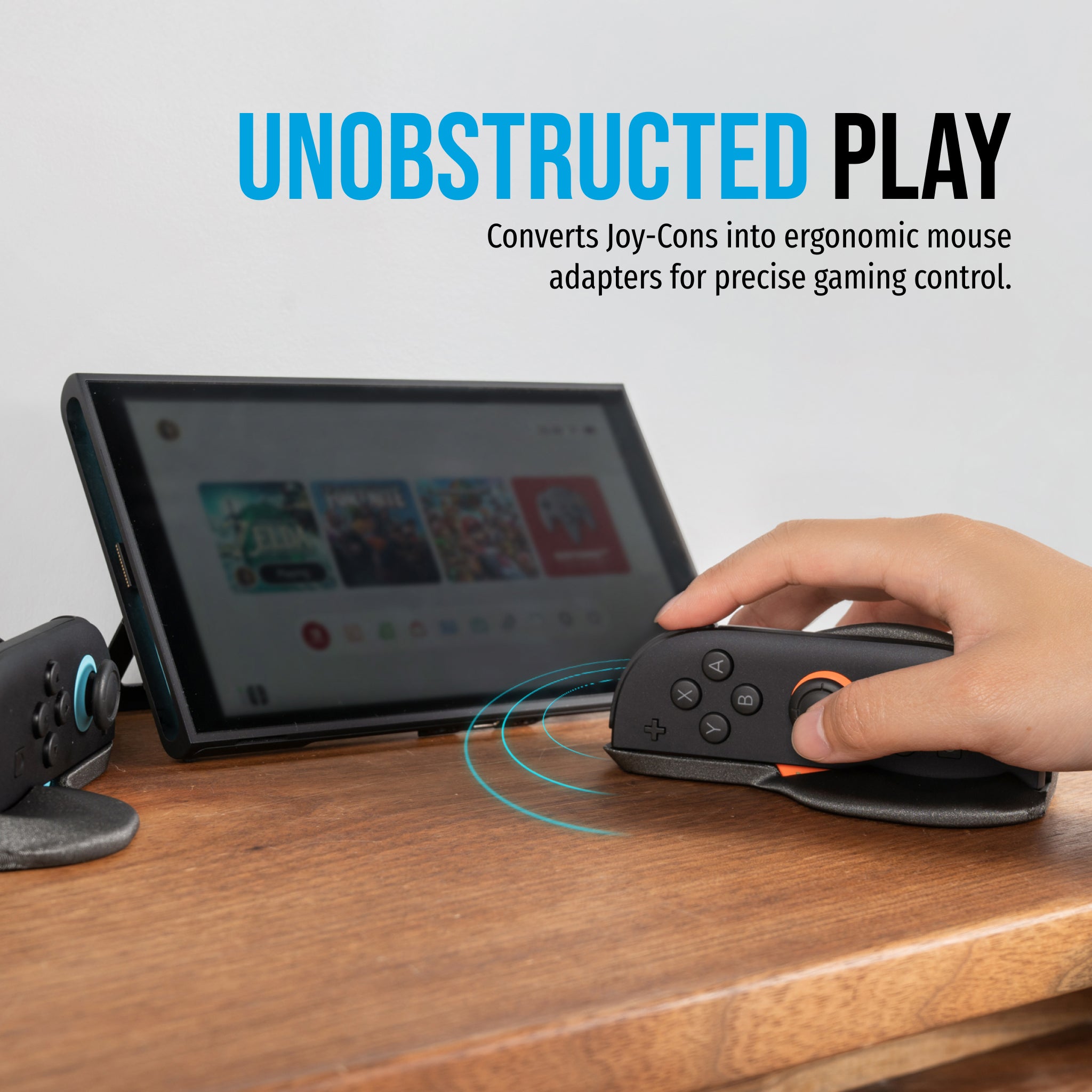 Joy-Con Adapter & Comfort Mouse Grip for Nintendo Switch 2