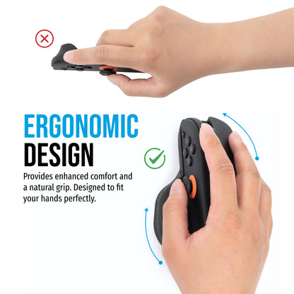 Joy-Con Adapter & Comfort Mouse Grip for Nintendo Switch 2