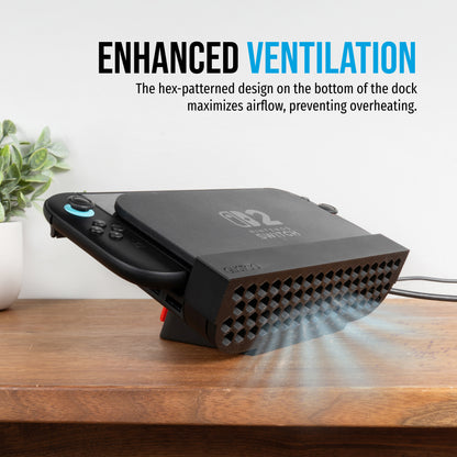 25-Degree Hex Flat Dock for Nintendo Switch 2