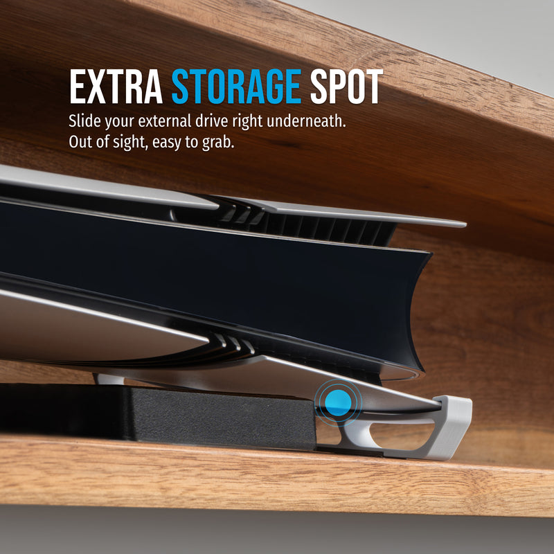 Skates - Horizontal Stand For PS5 Pro (Compatible with Disc & Digital Edition)