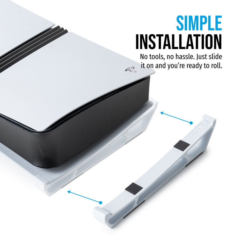 Skates - Horizontal Stand For PS5 Pro (Compatible with Disc & Digital Edition)