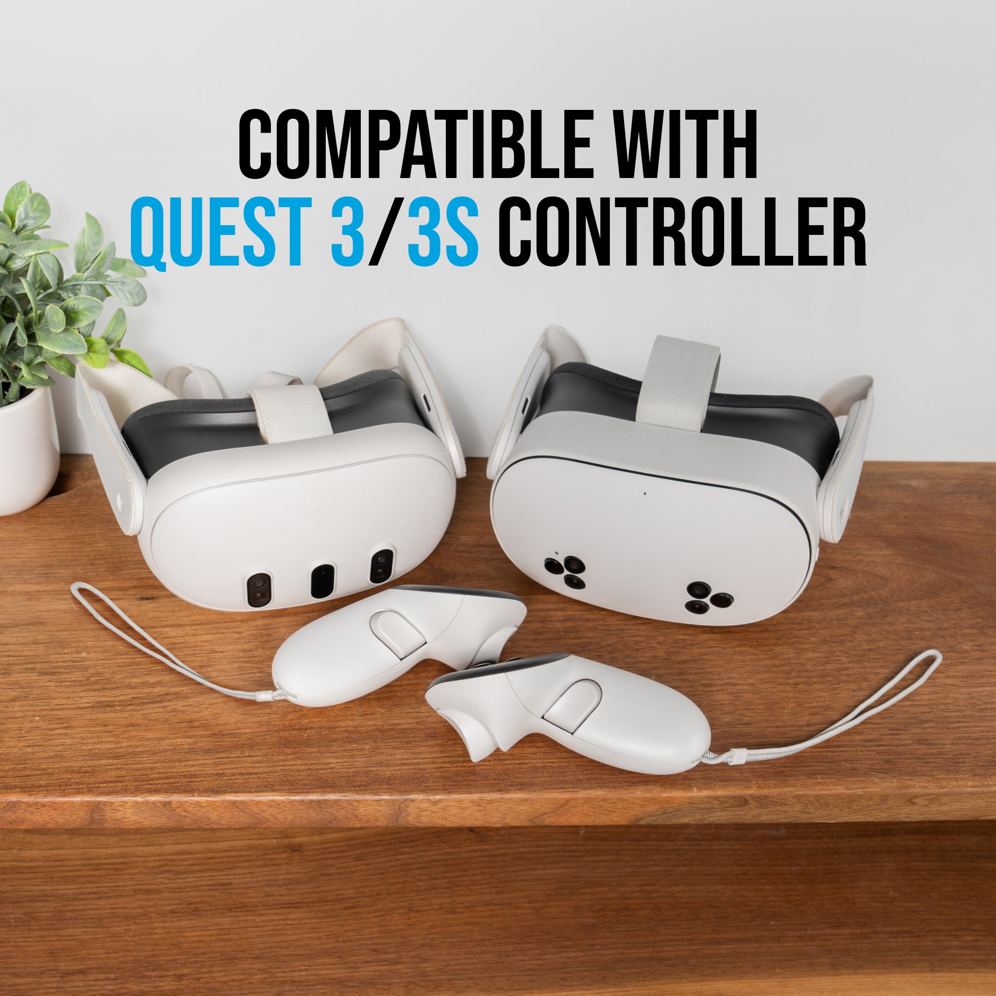 Replacement Wrist Straps for Meta Quest 3/3S Controller (1 Pair)