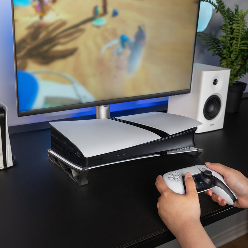 Skates - Horizontal Stand For PS5 Pro (Compatible with Disc & Digital Edition)