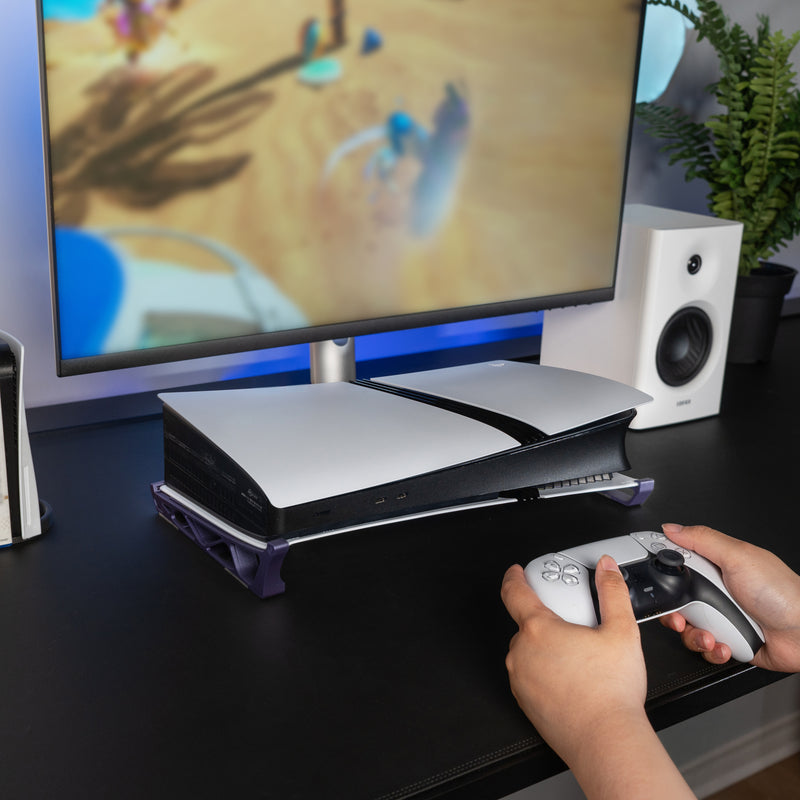 Skates - Horizontal Stand For PS5 Pro (Compatible with Disc & Digital Edition)