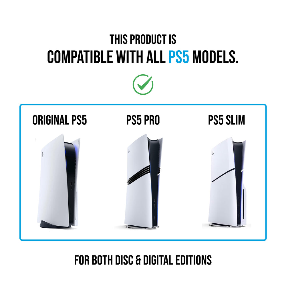 Allps PS5 Vertical Under Desk Mount – Stealth Mount | Glistco