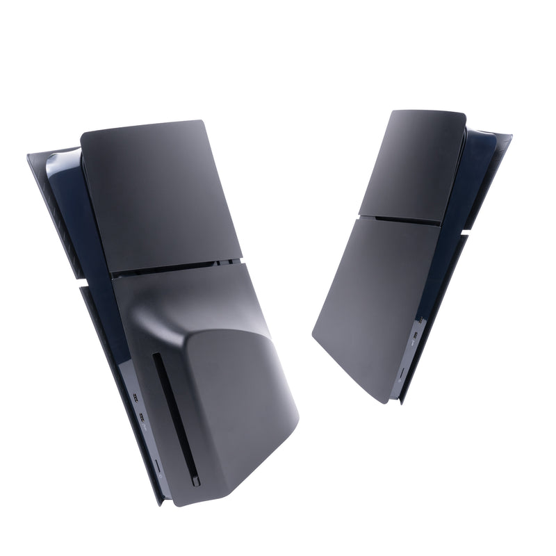 Black Plates Slim - Cover Plates for PS5 Slim