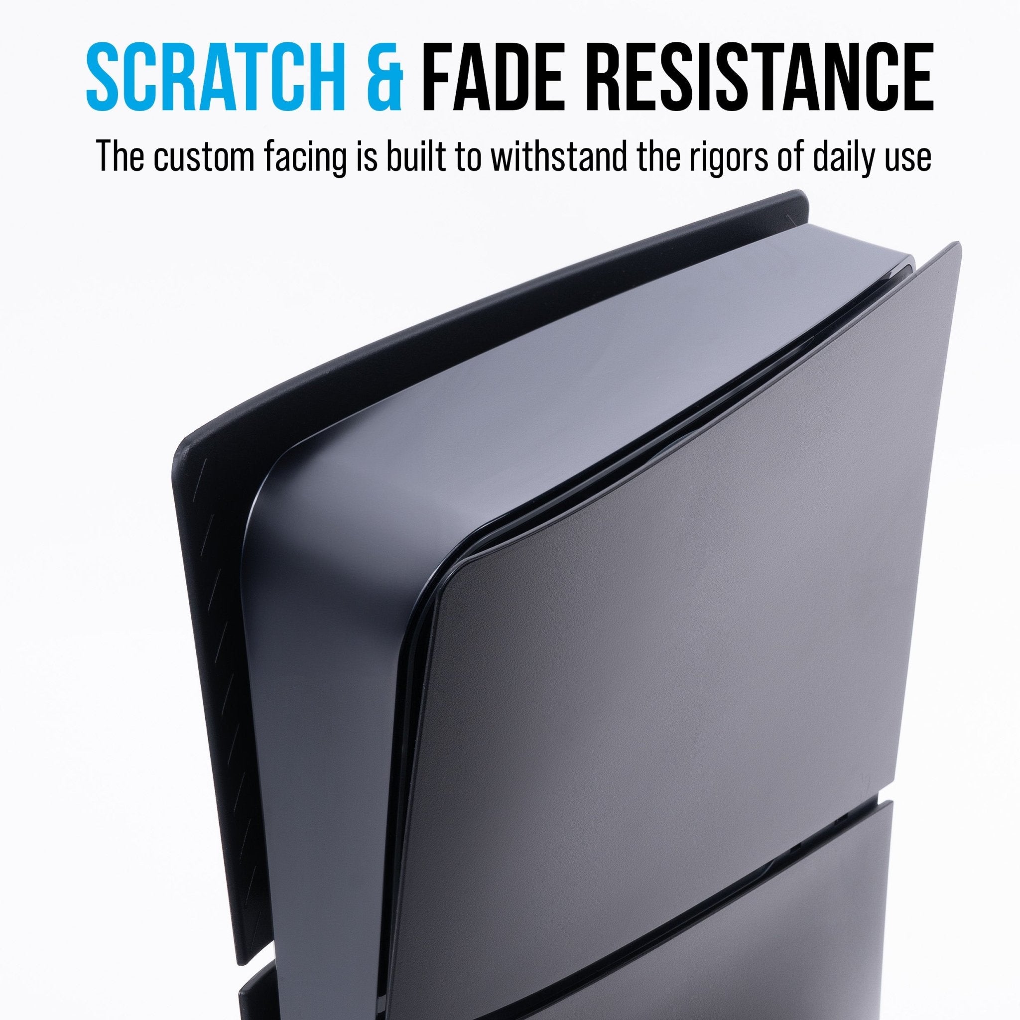 Black Plates Slim - Cover Plates for PS5 Slim