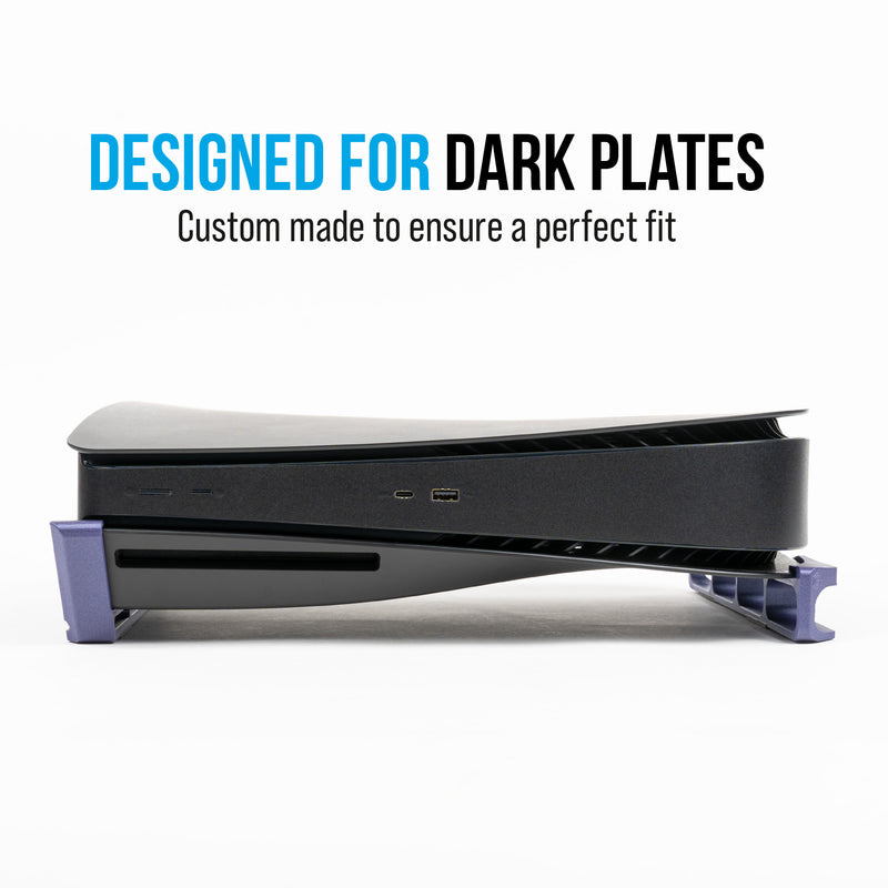 Skates - Horizontal Stand For PS5 - Compatible with Dbrand Dark Plates 2.0