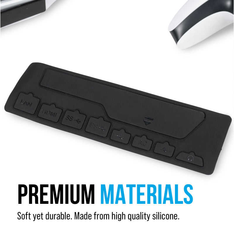 Silicone Dust Plug Set for PS5 / PS5 Slim / PS5 Pro