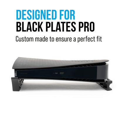 Skates - Compatible with PS5 Black Plates Pro