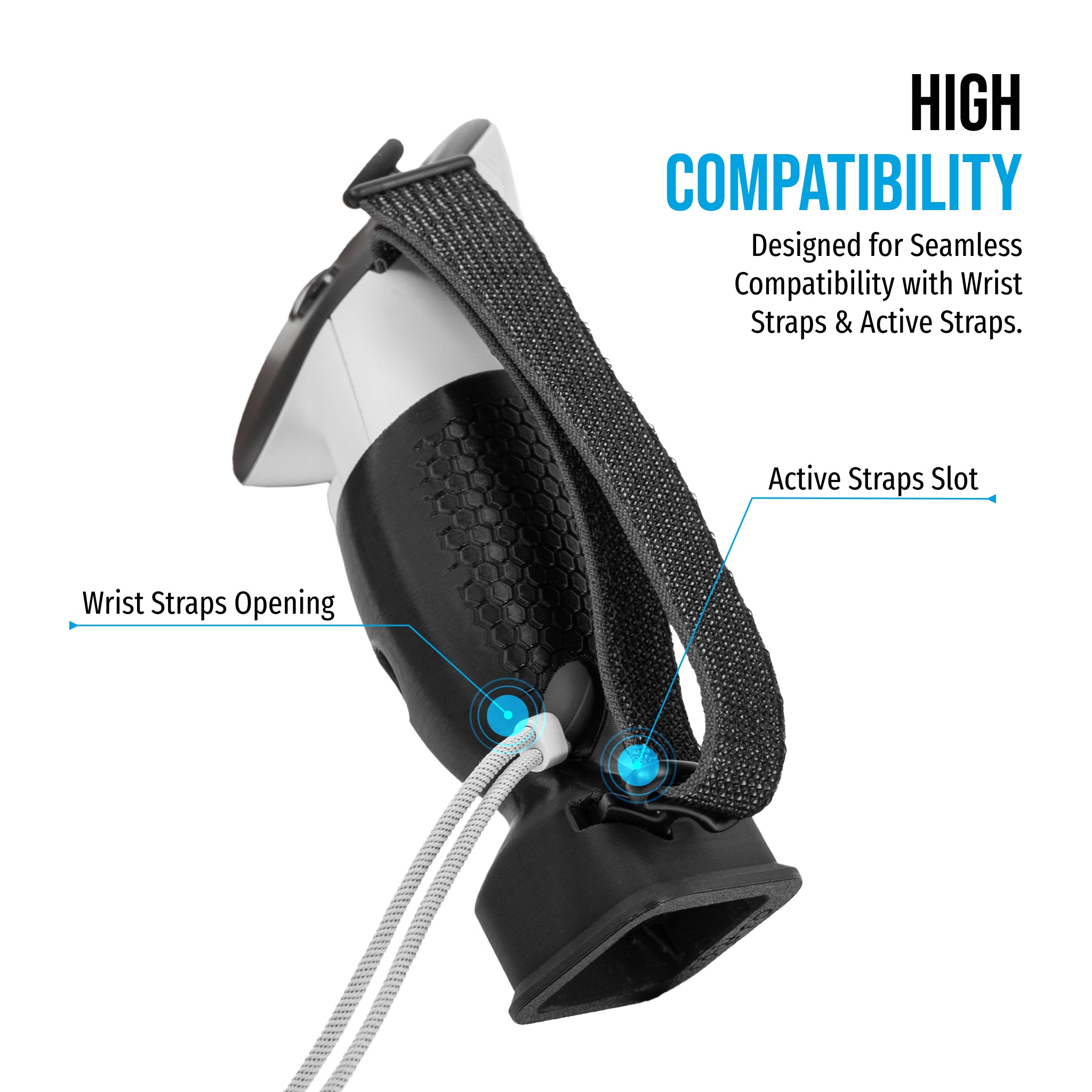 Magni Stock+ - Carbon Fiber Stock for VR for Meta Quest 3 – Glistco