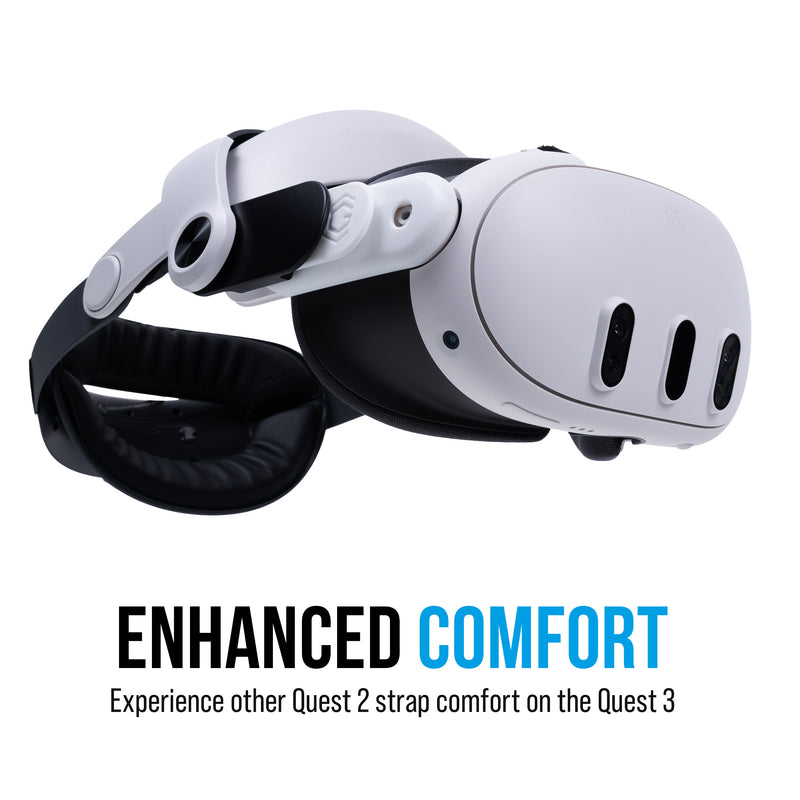 Frankenquest 3 - Head Strap Adapter for Meta Quest 3 Compatible with KIWI/BOBOVR M2/ HTC VIVE DAS Head Straps