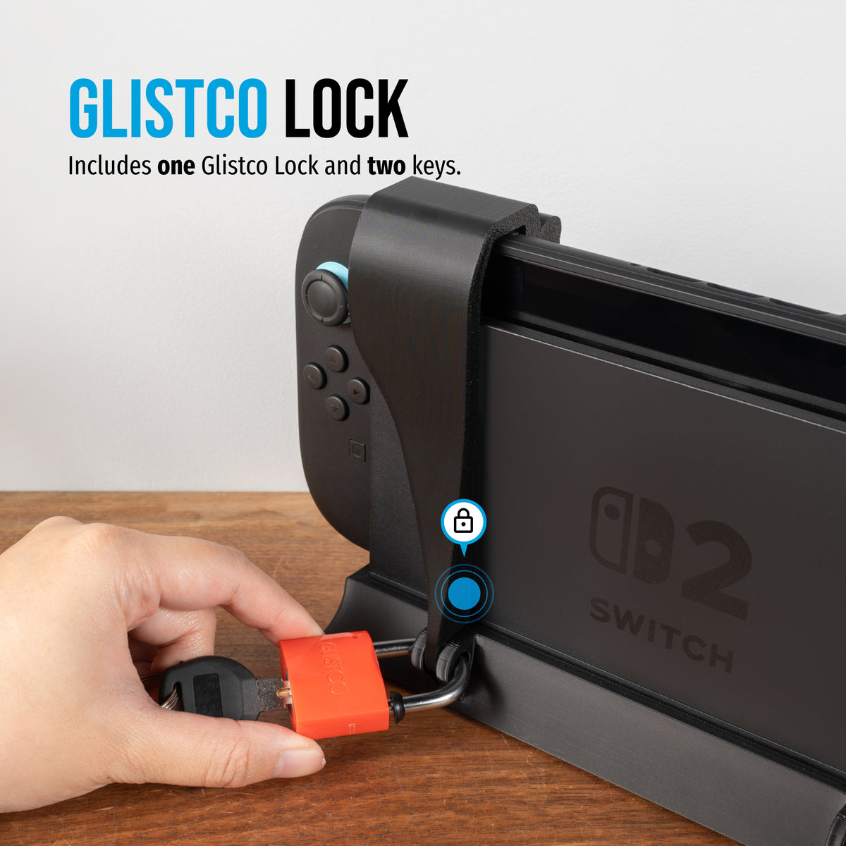Glistco Dock N' Lock For Nintendo Switch 2