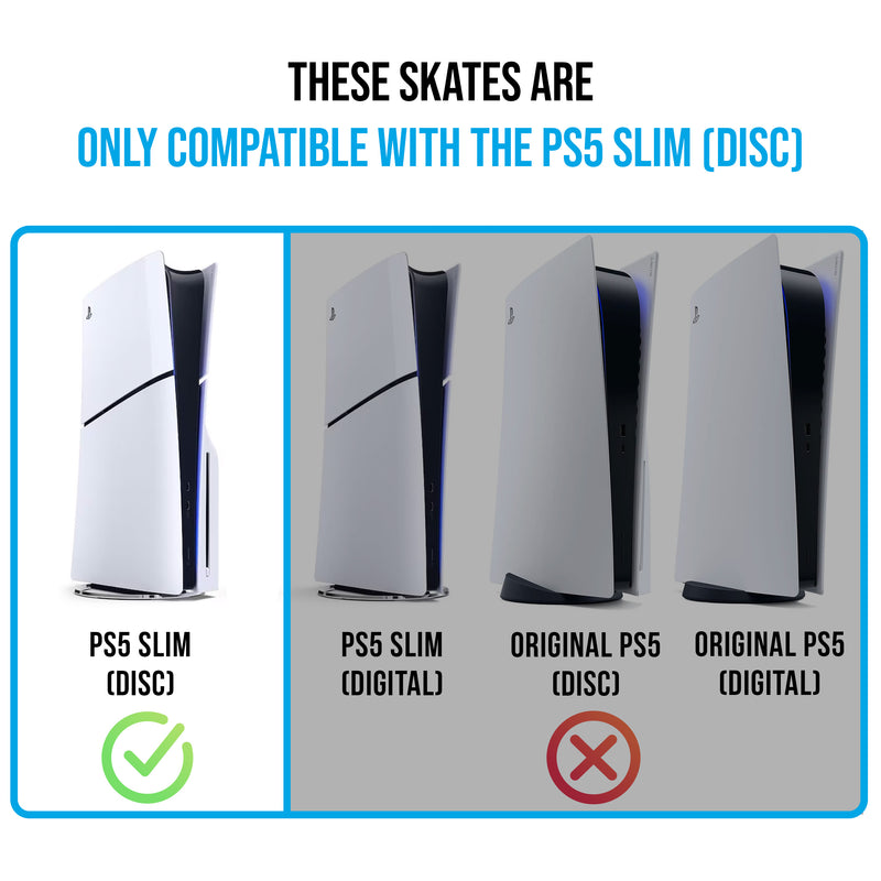 Skates - Horizontal Stand for PS5 Slim