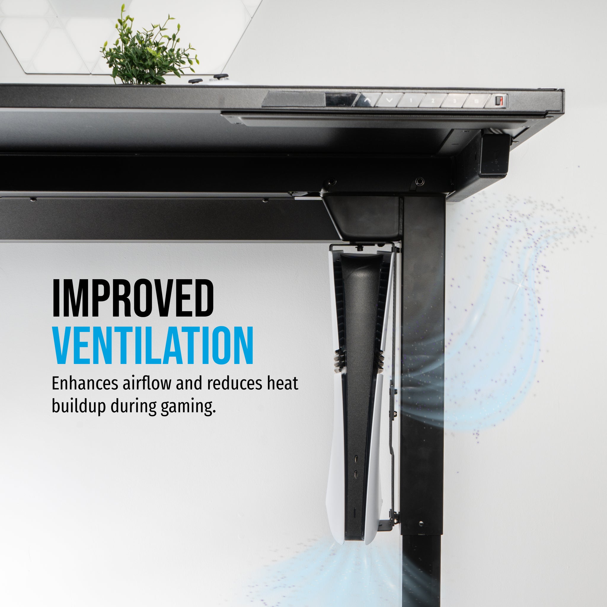 PS5 Vertical Under Desk Mount – Stealth Mount | Glistco