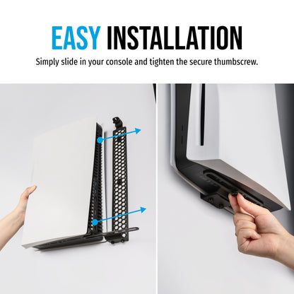 Glistco Steel - Wall Mount for PS5 (All Consoles)