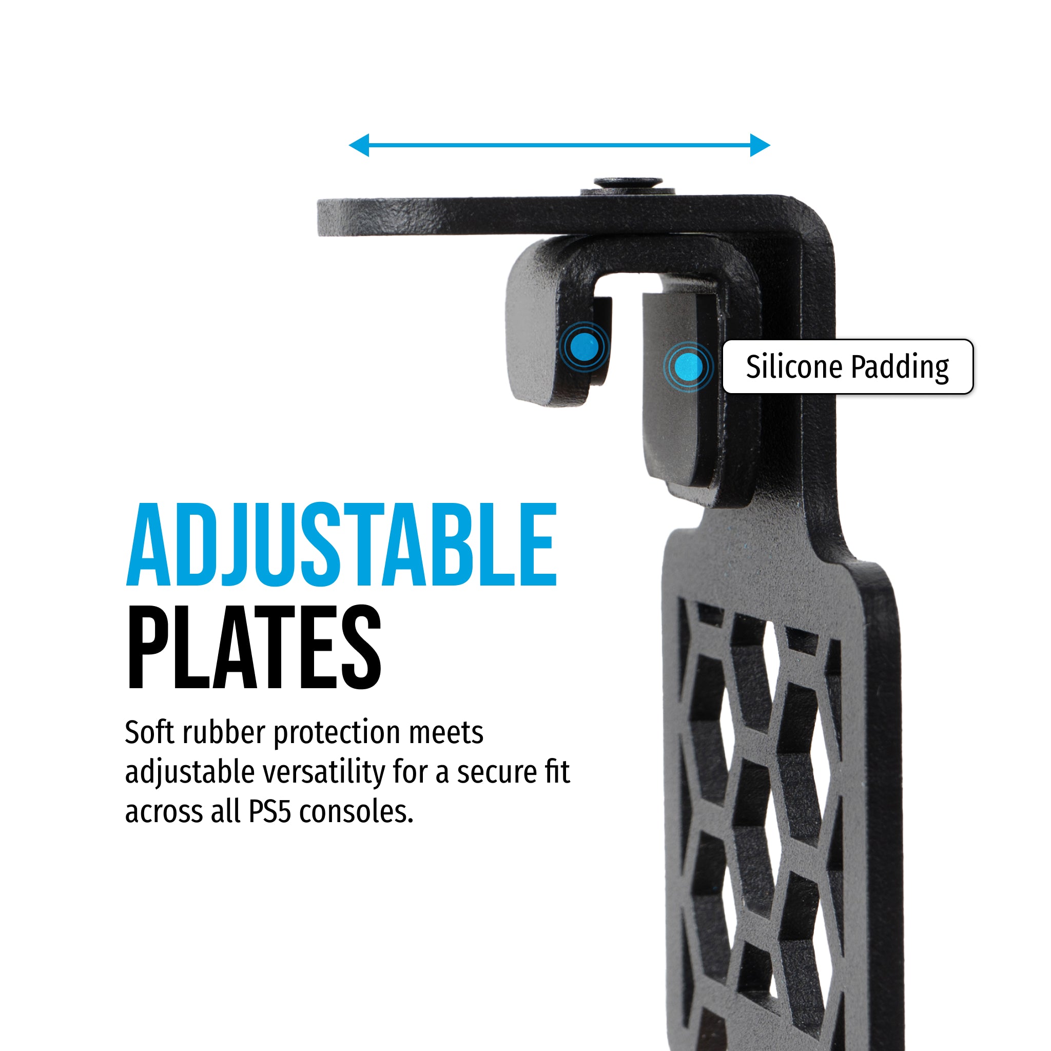 Glistco Steel - Wall Mount for PS5 (All Consoles)