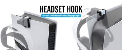 Headset Hook Compatible With Sony Pulse