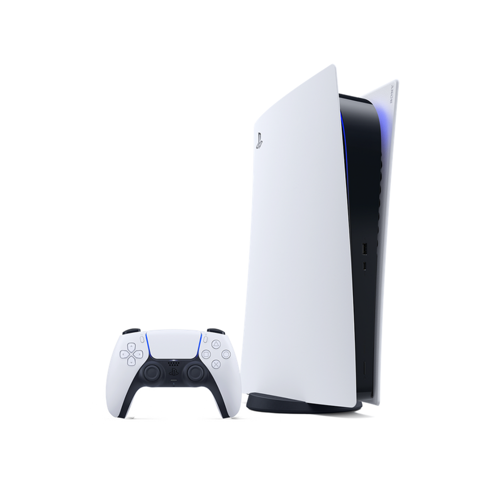 PlayStation 5 console with DualSense controller