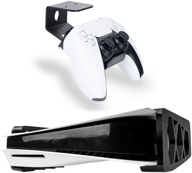 Stealth Mount Bundle - Under Desk Mount for PS5