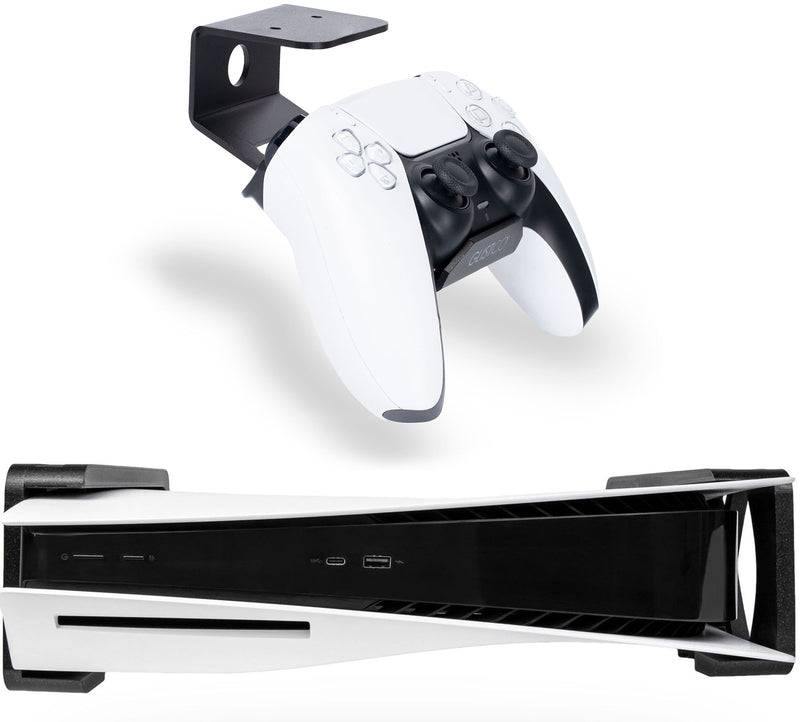 Stealth Mount Bundle - Under Desk Mount for PS5