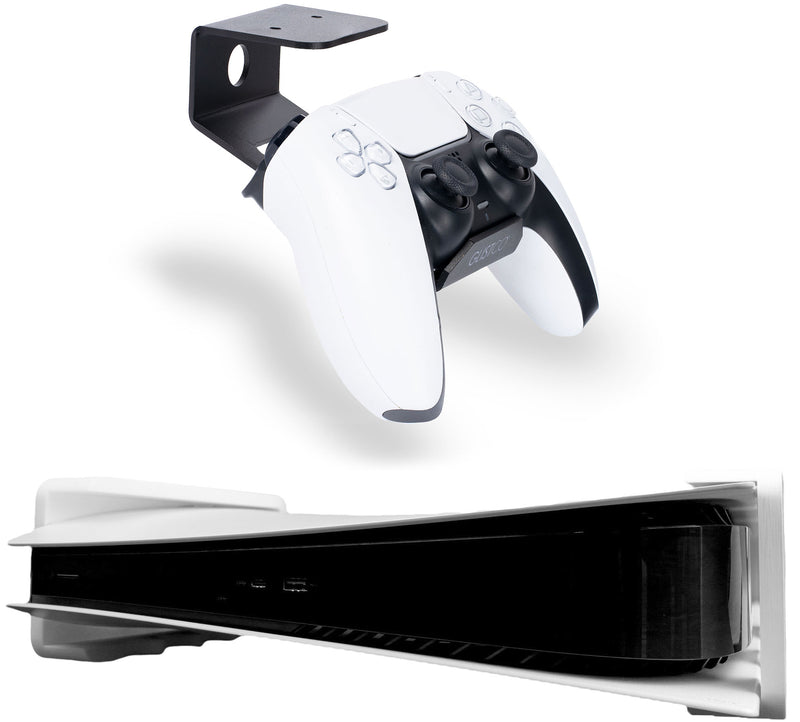 Stealth Mount Bundle - Under Desk Mount for PS5