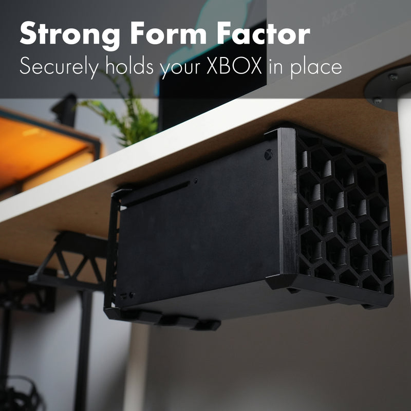 Stealth Mount - Under Desk Mount for Xbox Series X
