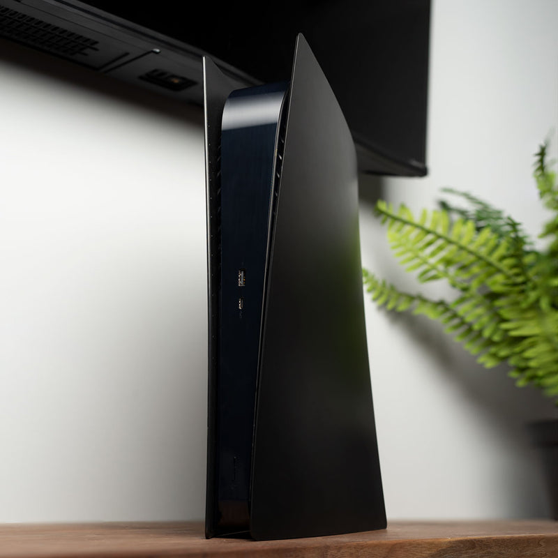 Black Plates - Replacement Shell for PS5 (Disc Edition)