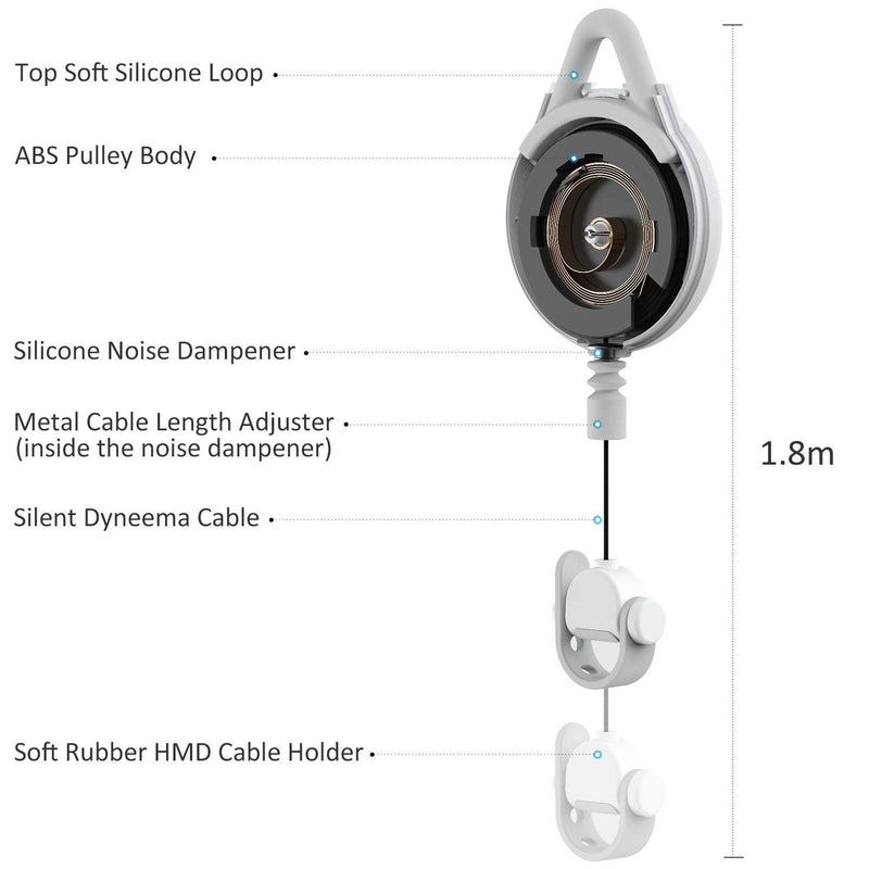 KIWI Silent VR Cable Management System - Glistco