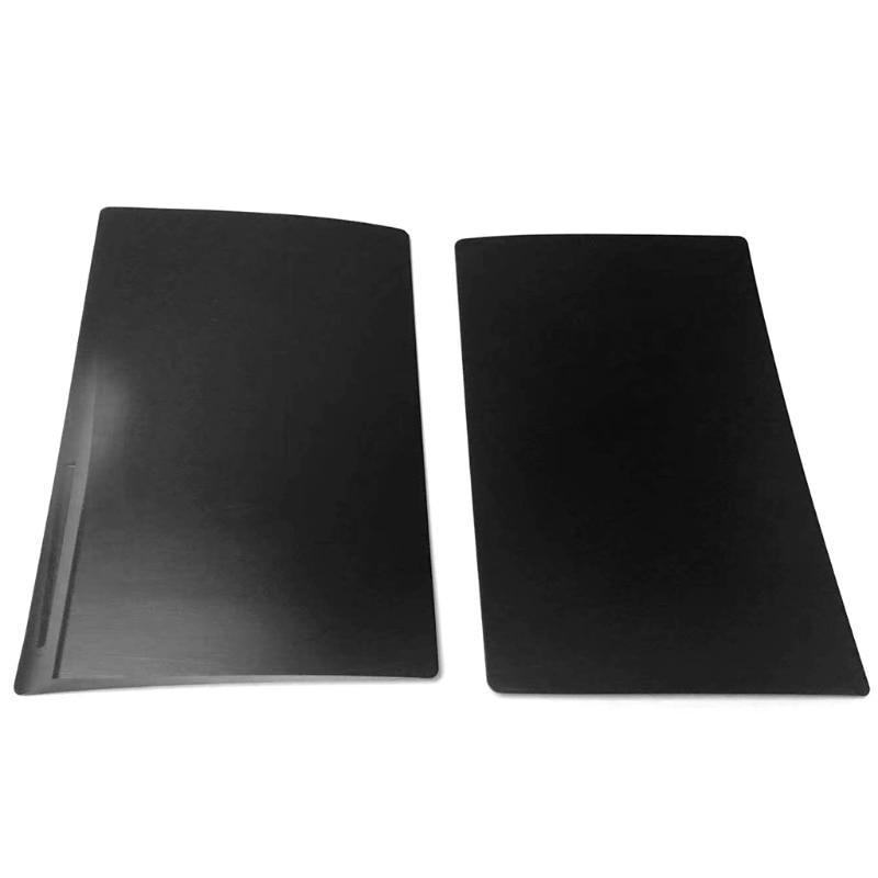 Black Plates - Replacement Shell for PS5 (Disc Edition)