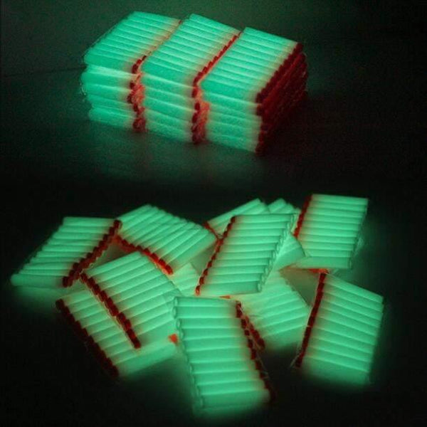 Glow in the dark Nerf darts! (40 Pack) - Glistco